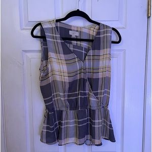 (NWOT) Loft Tank Blouse